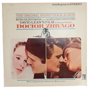 Dr Doctor Zhivago Vinyl LP Movie Soundtrack Album MGM S1E-6ST 1965 Record Score - Foto 1 di 11