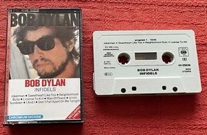 BOB DYLAN - CASSETTE TAPE - INFIDELS - 1983 EU ISSUE ON CBS - Picture 1 of 5