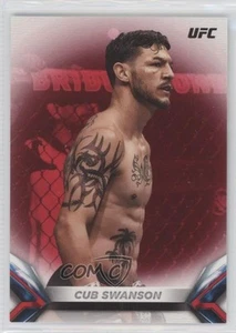 Topps UFC Knockout Red 2018 /8 Cub Swanson #46 - Foto 1 di 3