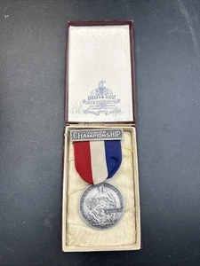 Vintage Amateur Athletic Union Junior Championship Medaille Männer Tauchen Jan-2-1928 - Bild 1 von 3