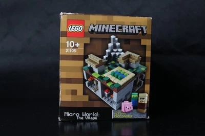 Lego Minecraft Micro World The Village #21105 Aldeano Cerdo Zombi Micromobs NUEVO Foto 1 de 4