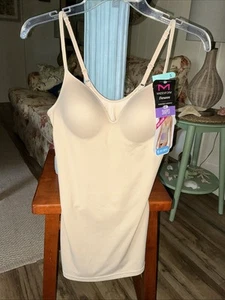 Maidenform Flexees Cool Comfort festes bügelloses Damen-Unterhemd W83070 Größe SMALL - Bild 1 von 10
