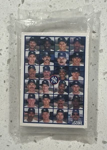 1989 Score New York Yankees Sealed Team Set - Bild 1 von 2