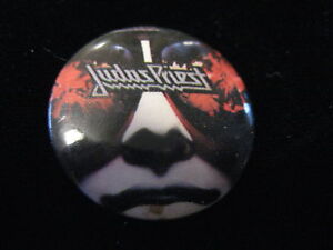 Judas Priest-Killing Machine-Heavy Metal-Pin Badge Button-80's Vintage-Rare