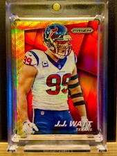 J.J. WATT 🏈 RARE🔥PRIZM REFRACTOR🔥SP🔥INVESTMENT CARD🔥MINT🔥HOUSTON TEXANS