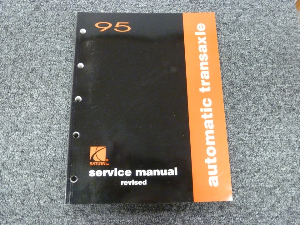 1995 Saturn SL SL1 SW1 SC1 SW2 SC2 SL2 Automatic Transaxle Service Repair Manual - Image 1 of 1