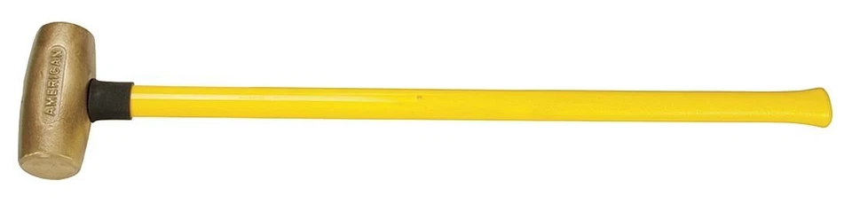 AMERICAN HAMMER AM8BRFG Sledge Hammer 8 lb. 32 In Fiberglass