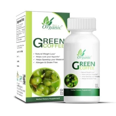 Capsules d'extrait de grain de café vert pilules naturelles de gestion du... - Photo 1/3