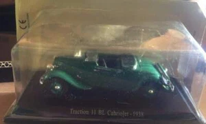DIE CAST " TRACTION 11 BL CABRIOLET - 1938 " CITROEN ATLAS  1/43 - Foto 1 di 1