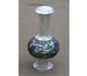 18 Inches Mosaic Art Flower Pot Marble Corner Side Decor Vase for Reception - Picture 1 of 4
