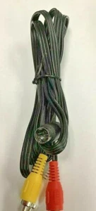 NEW Audio Video A/V Cable fits Sega Genesis Generation 2 System Console RCA Cord - Picture 1 of 3
