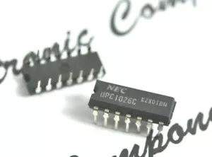 1PCS - NEC uPC1026C DIP-14 Integrated Circuit (IC) - NOS - Picture 1 of 1