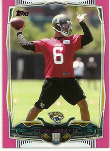 2014 TOPPS FOOTBALL - STEPHEN MORRIS - PINK PARALLEL - #368 - JAGUARS ROOKIE - Bild 1 von 1