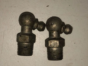 Ref_16 M10 1.0 grease fitting check valve press in Zerk Lot 2 NOS New Old Stock - Picture 1 of 9