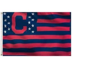 Cleveland Indians flag New Banner Indoor Outdoor 3x5 ft US seller Stars Stripes - Picture 1 of 2