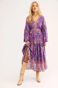New Free People x Spell & The Gypsy Bianca Maxi Dress sz Small - Picture 1 of 3