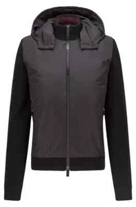 Hugo Boss and Porsh Logo-Zip Hybrid Jacket With Detachable Hood Size XXXL $545 - Picture 1 of 5
