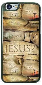 Who is Jesus Graphic Art Phone Case Cover For iPhone 11Pro Samsung LG Google