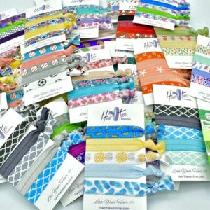 1000 Hair Ties Pre Pack elastic ponytail holders yoga wholesale lot value - Picture 1 of 8