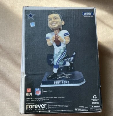 Tony Romo Dallas Cowboys Nation Bobblehead NFLPA *Edición limitada 294/2016 Nuevo en caja* Foto 1 de 4