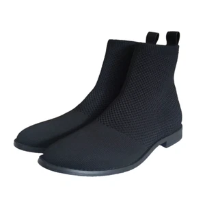 Eileen Fisher Jude Recycled Stretch Knit Bootie Black Women's Size 6.5 - Picture 1 of 11
