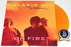 DEAN WAREHAM SIGNIERT GALAXIE 500 "ON FIRE" VINYL SCHALLPLATTE ALBUM LP BECKETT BAS COA - Bild 1 von 4