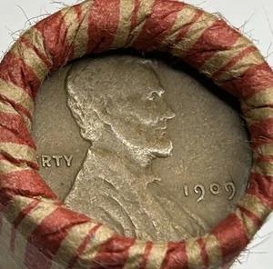 Unsearched Old Estate Wheat Penny Roll Vintage Mixed Cents 1909 Strong VDB/1909 - Picture 1 of 2