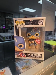 Funko Pop! Vinilo: Marvel - Capitán América #1476 Se envía con protector  - Imagen 1 de 6
