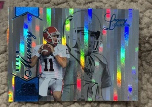 2014 Flair Showcase Auto Row 0 Aaron Murray #165 Rookie /50 - Picture 1 of 5