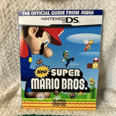 Super Mario Bros. Guía Oficial de Estrategia 2006 Nintendo DS Videojuego para Juegos Foto 1 de 2