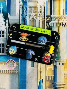 Disney Parks Pixar Inside Out Mood Of The Day Joy Anxiety Sadness Magnet New - Picture 1 of 3