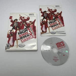 High School Musical 3 Senior Year Dance Nintendo Wii gioco completo video karaoke - Foto 1 di 3