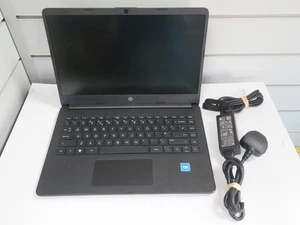 HP 14S-DQ0034NA LAPTOP INTEL CELERON N4120 4GB RAM 128GB SSD WINDOWS 11 (MRF7T) - Picture 1 of 10