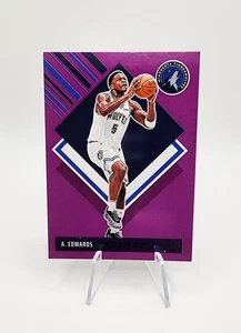 2024-25 Panini NBA Hoops Tribute Purple No. 286 Anthony Edwards Timberwolves - Bild 1 von 2