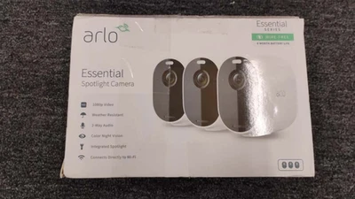 Arlo VMC2330W-100NAS Wireless Indoor/Outdoor 3 Spotlight Security- Used - Z1 - Image 1 of 4