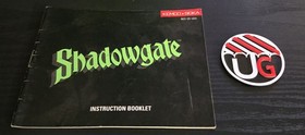 Nintendo NES Shadowgate Manual 