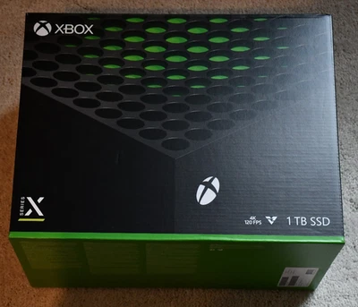 Consola de videojuegos Microsoft Xbox Series X 1 TB - negra Foto 1 de 4