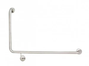 Presale Bradley 832B-4 Toilet Grab Rail 90 Degree Right Hand - Polished - Picture 1 of 4