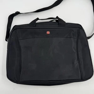 Swiss Gear Wenger Laptop Slim Computer Black Case 15 Inch Long Zip - Picture 1 of 8