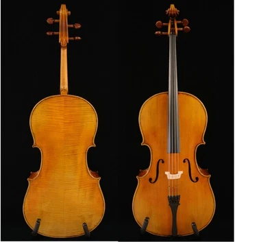 Finely Hand Made 1/2 Cello Awesome Tone European Wood No.W22 - image 1 of 4
