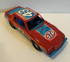 Richard Petty Signed 1980's NASCAR #43 ERTL 12" GRAND NATIONAL STP Toy Car COA - Picture 1 of 8