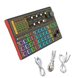 K300 Sound Card With Rich Sound Effects Podcast/Music Recording Equipment - Picture 1 of 14