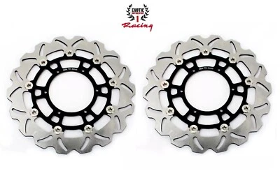  2 Front Brake Rotors For BMW  F800GS 08-18 F 800 GS Adv 13-17 F700GS 13-17 - Image 1 of 4