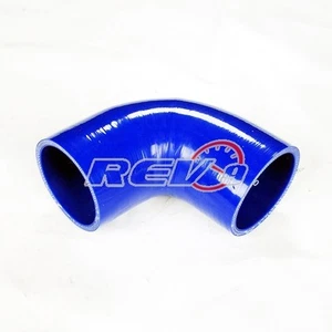 BLUE 90 DEGREE ELBOW 4 LAYER POLYESTER SILICONE HOSE - 3" INNER DIAMETER - Bild 1 von 2