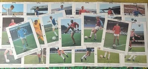 Typhoo tea x24 large size football cards, 1969 full set, Charlton, Best, Moore - Picture 1 of 10