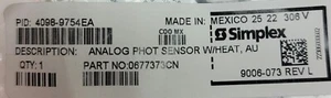 Tyco Simplex 4098-9754EA Fire Alarm Photoelectric Heat Multi Sensor Detector 6A1 - Picture 1 of 3