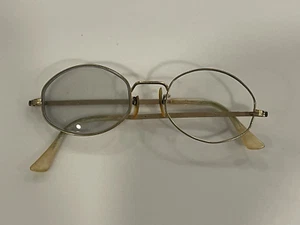 Vintage American Optical 12k GF Gold Filled Oval Eye Glasses - Frames Only - Picture 1 of 6