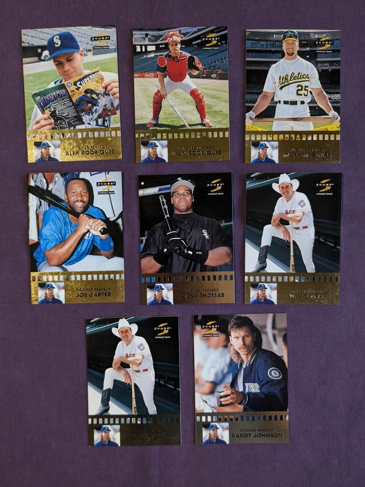 Lanzador de béisbol 1997 Score inserciones perfectas - - - Elige una tarjeta - - - Foto 1 de 1