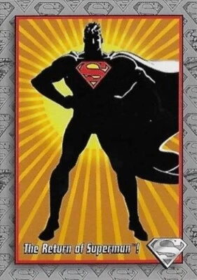 The Return of Superman Promo Card 0 Skybox 1993  - Image 1 of 2