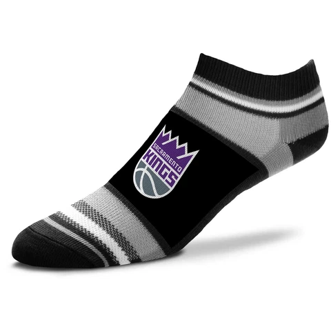 Women's For Bare Feet Sacramento Kings Marquis Addition No Show Ankle Socks Cover